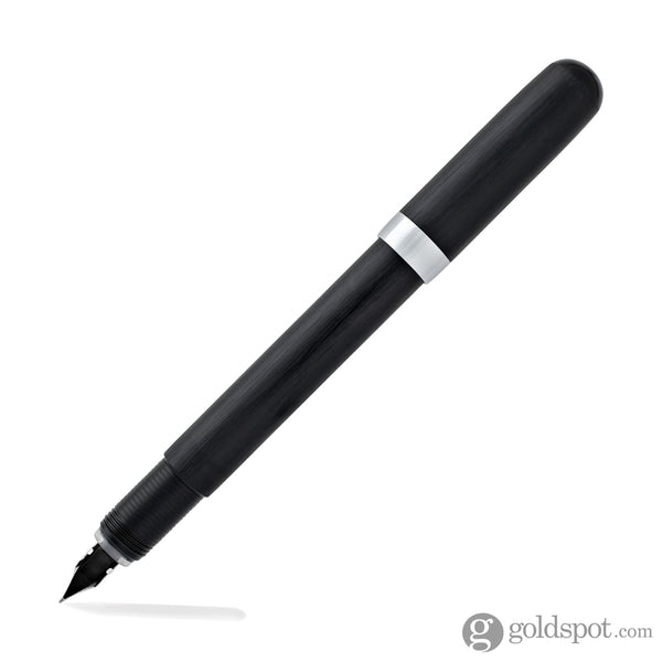 Itoya PaperSkater Galaxy Fountain Pen in Charcoal Black - Fine Point Fountain Pen