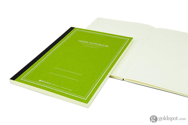 Itoya Profolio Oasis Lined Notebook in Avocado - A6 Notebook