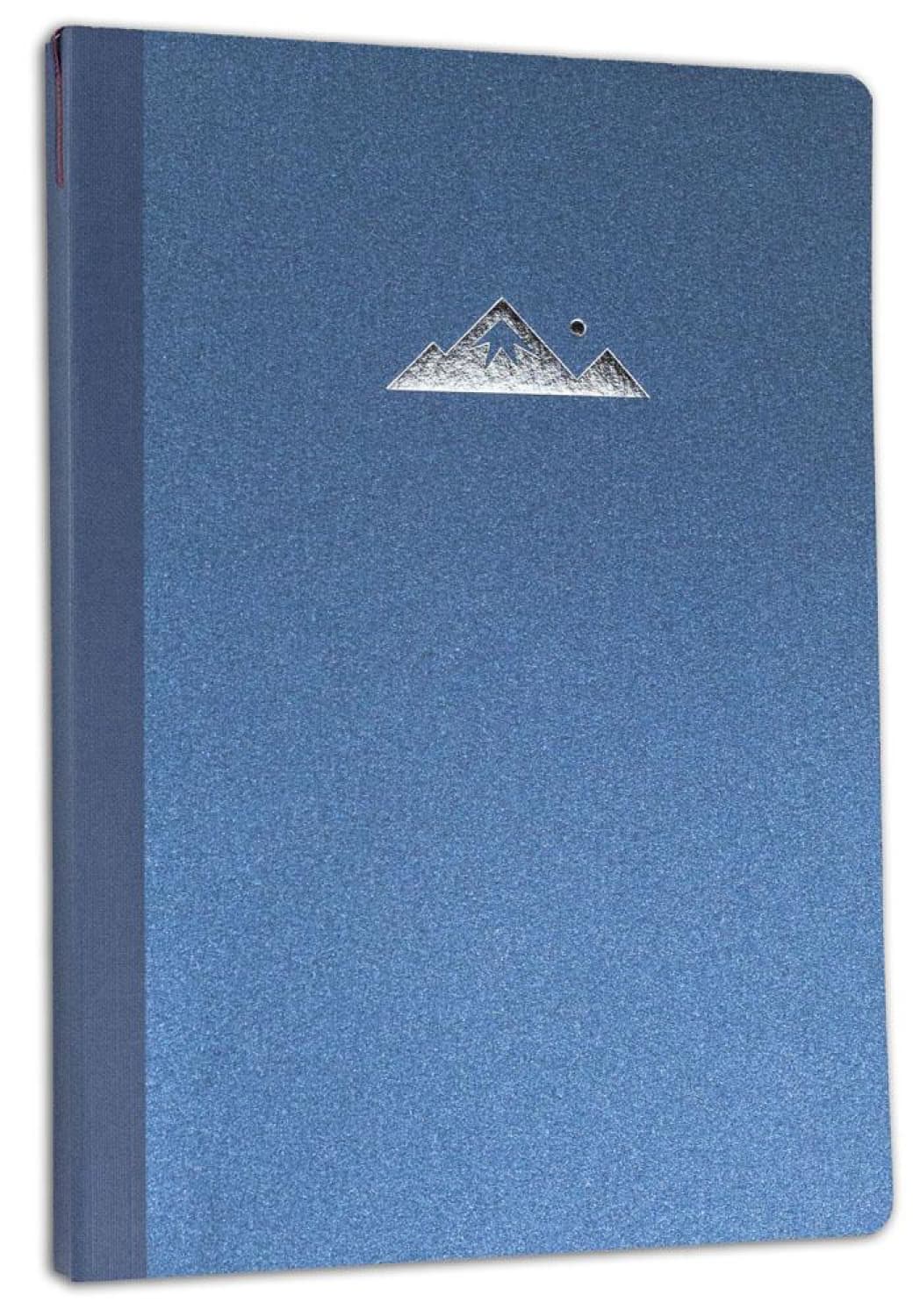 Itoya Profolio Oasis Summit Notebook in Metallic Blue - B6 - Goldspot Pens