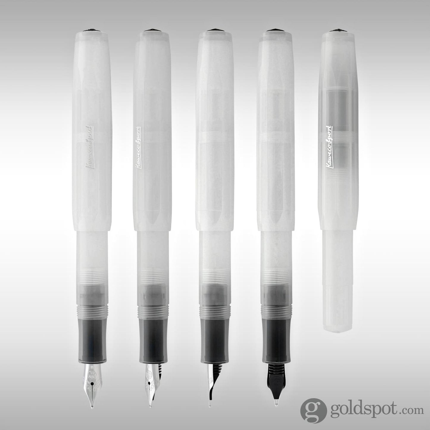 Kaweco Calligraphy Fountain Pen in Frosted Coconut Calligraphy Pen