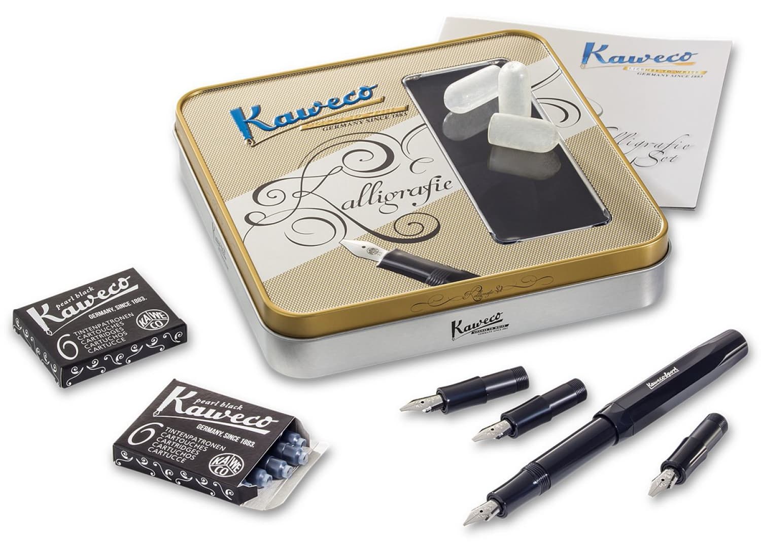 KAWECO CALLIGRAPHY SET S NATURAL COCONUT – Pen & Tool
