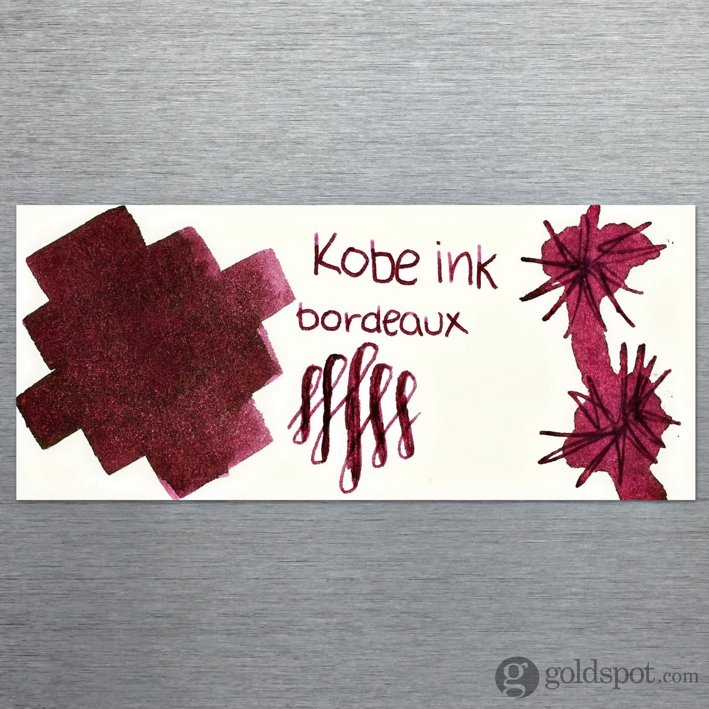 Kobe Ink Nagasawa Bottled Ink in Bordeaux # 6 - 50 mL Bottled Ink