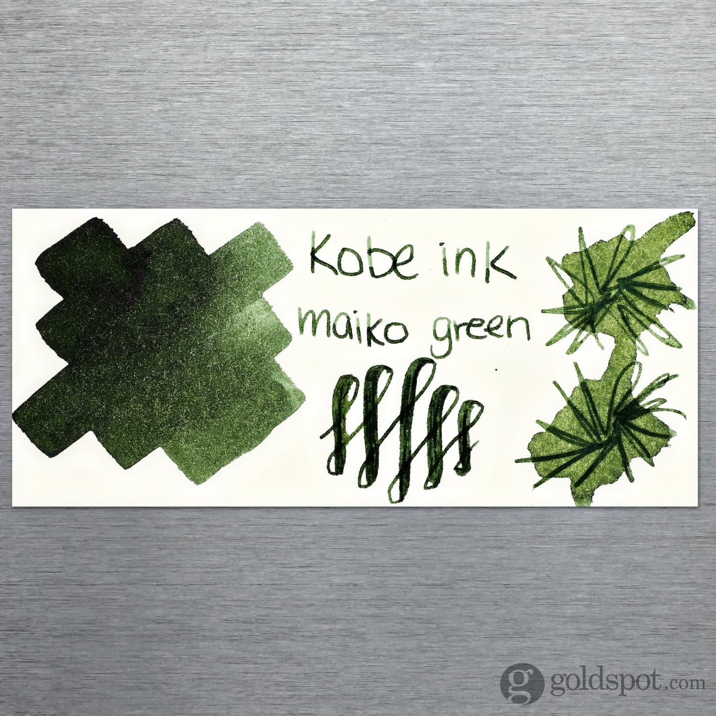 Kobe Ink Nagasawa Bottled Ink in Maiko Green # 15 - 50 mL Bottled Ink