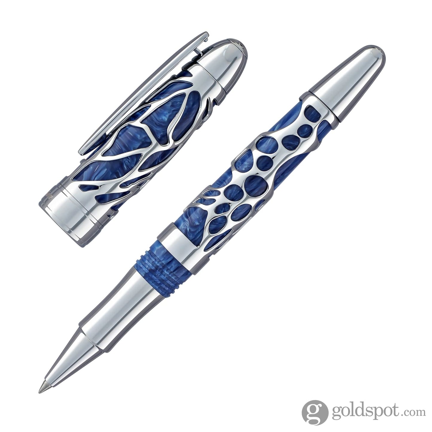 Laban Formosa Rollerball Pen in Blue Wave Rollerball Pen