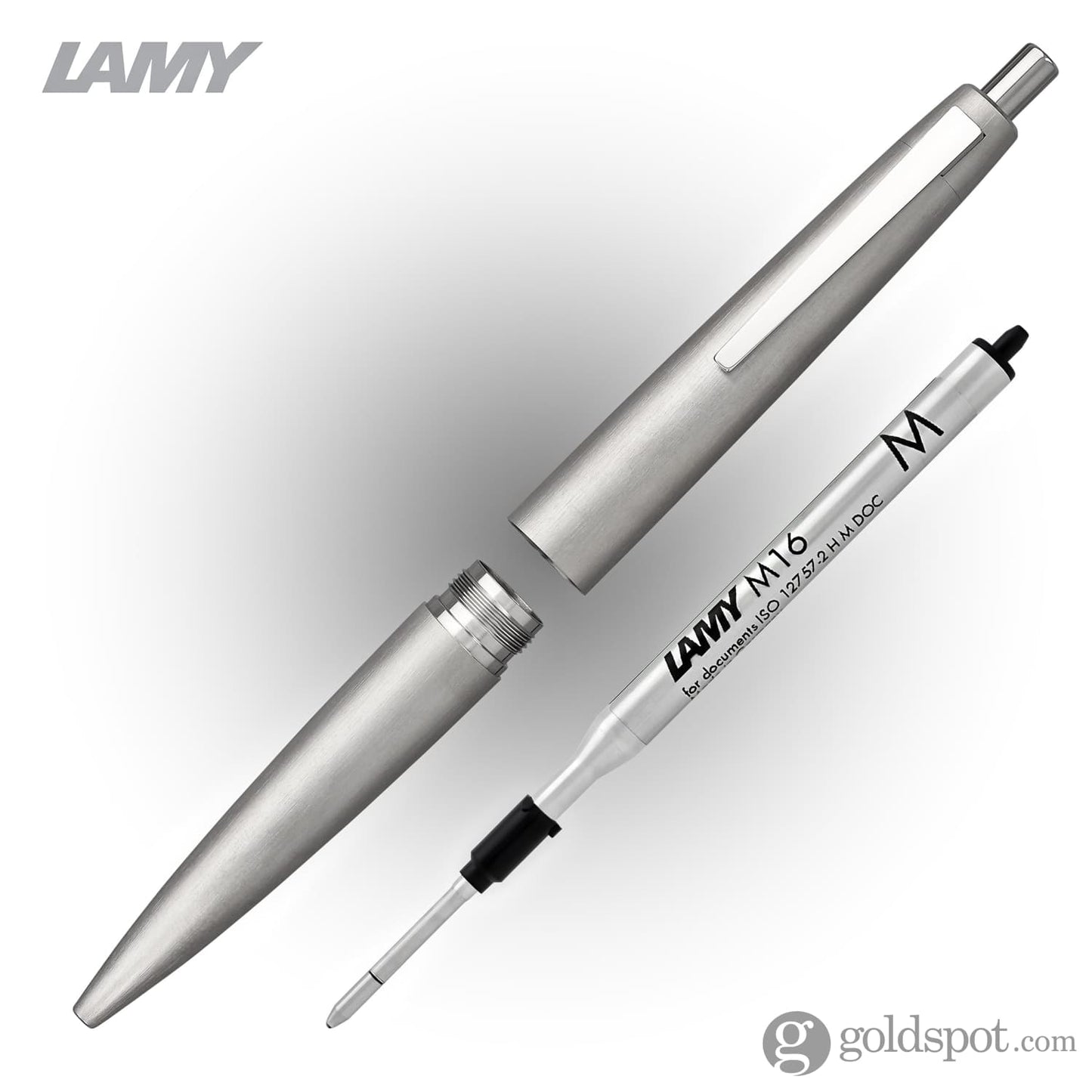 Lamy 2000 Ballpoint Pen in Stainless Steel Ballpoint Pen