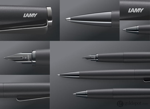 Lamy Studio Lx Ballpoint Pen in All Black Ballpoint Pen