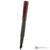 Monteverde Impressa Fountain Pen in Gunmetal with Red Trim Fountain Pen