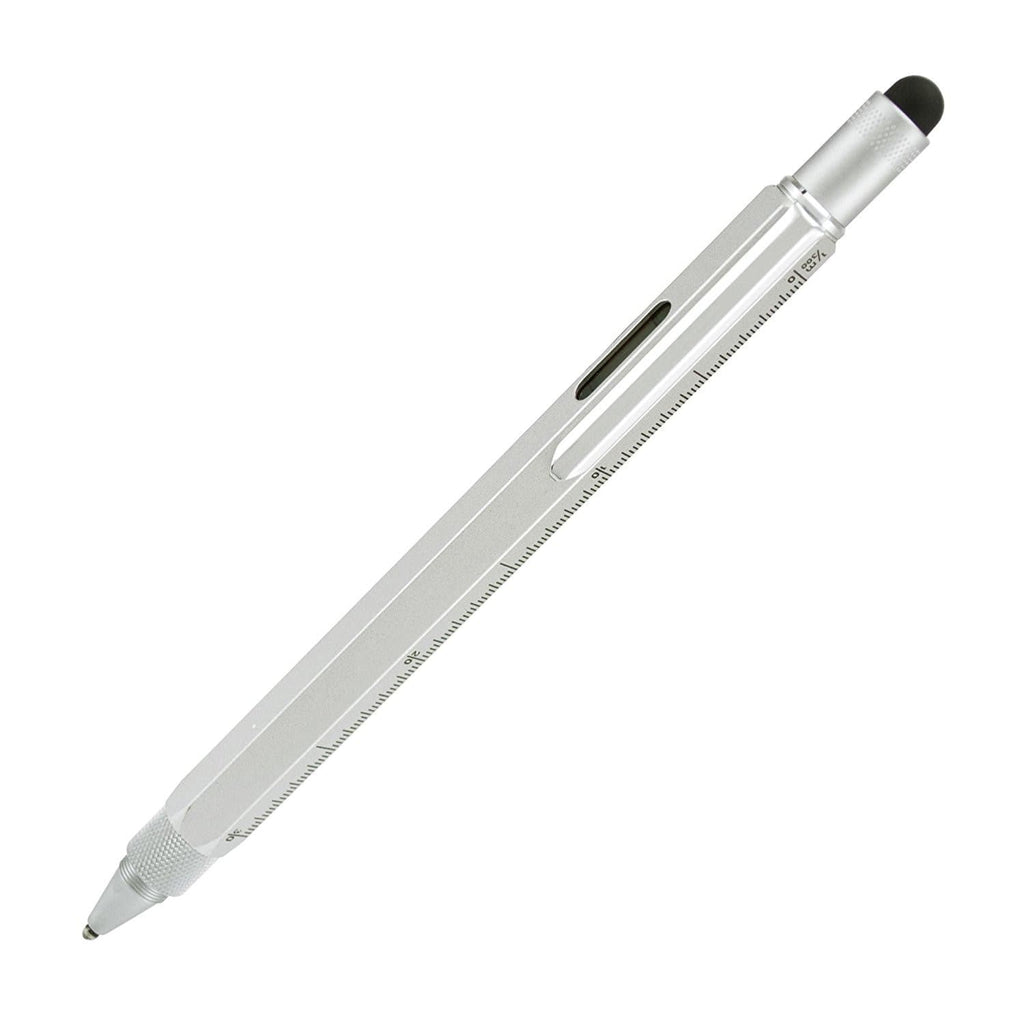 Monteverde One Touch Stylus Tool Ballpoint Pen in Silver Ballpoint Pen