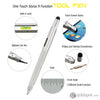 Monteverde One Touch Stylus Tool Ballpoint Pen in Silver Ballpoint Pen