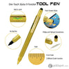 Monteverde One Touch Stylus Tool Ink Ball Pen in Brass Rollerball Pen