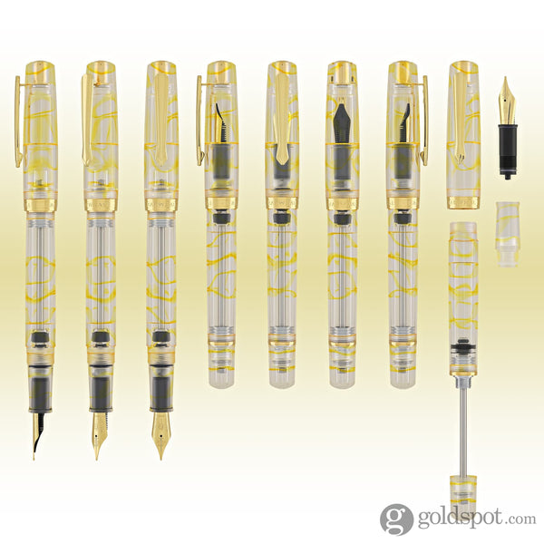 Nahvalur Original Plus Fountain Pen in Gold Ocellatus Fountain Pen