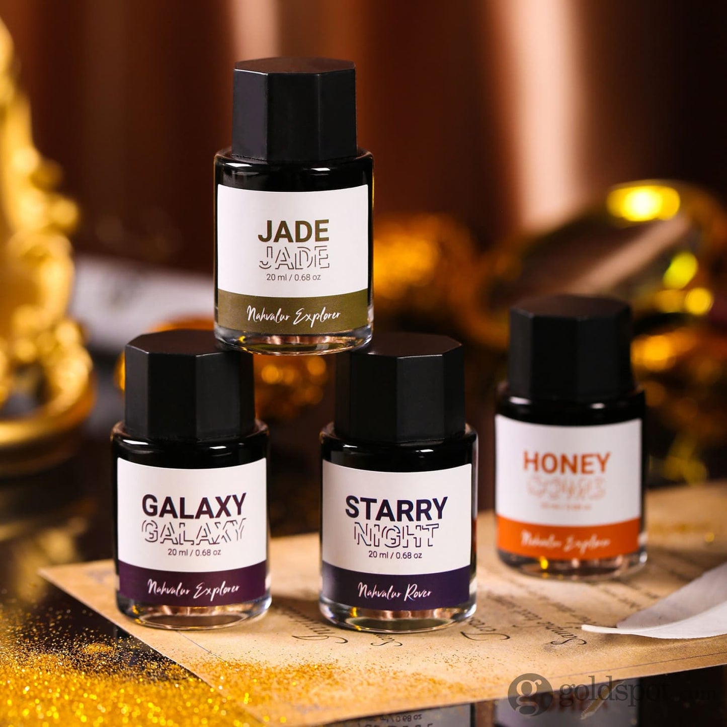 Nahvalur Rover Bottled Ink in Honeycomb - 20mL Bottled Ink