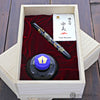Namiki Yukari Royale Frog Maki-e Urushi Black Lacquer Fountain Pen - Medium Point Fountain Pen
