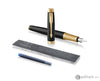 Parker IM Premium Fountain Pen in Black with Gold Trim - Fine Point Fountain Pen