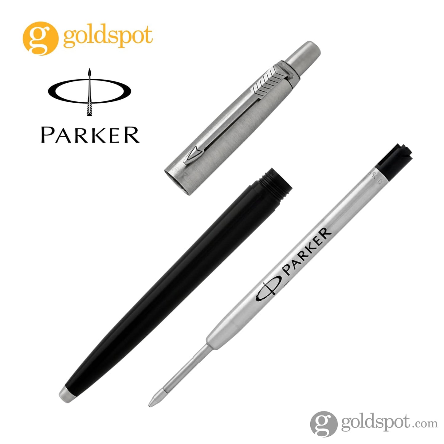 Parker Jotter Ballpoint Pen Variety Set in Red Blue & Black Gift Set