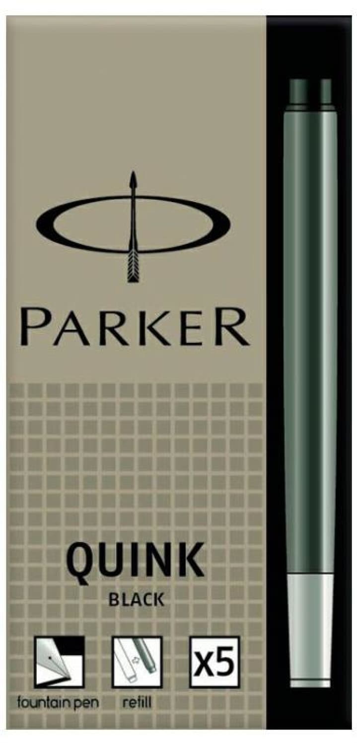 PARKER cartouche d'encre Quink mini - pack de 6