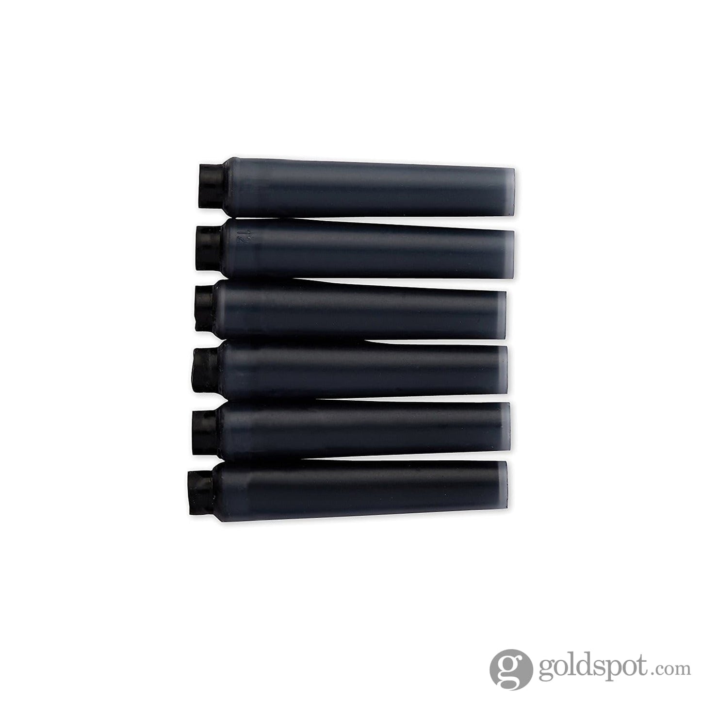 Parker Quink Mini Cartridges in Black - Pack of 6 Fountain Pen Cartridges