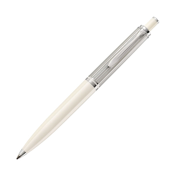 Pelikan Souveran 405 Ballpoint Pen in Silver-White Ballpoint Pen