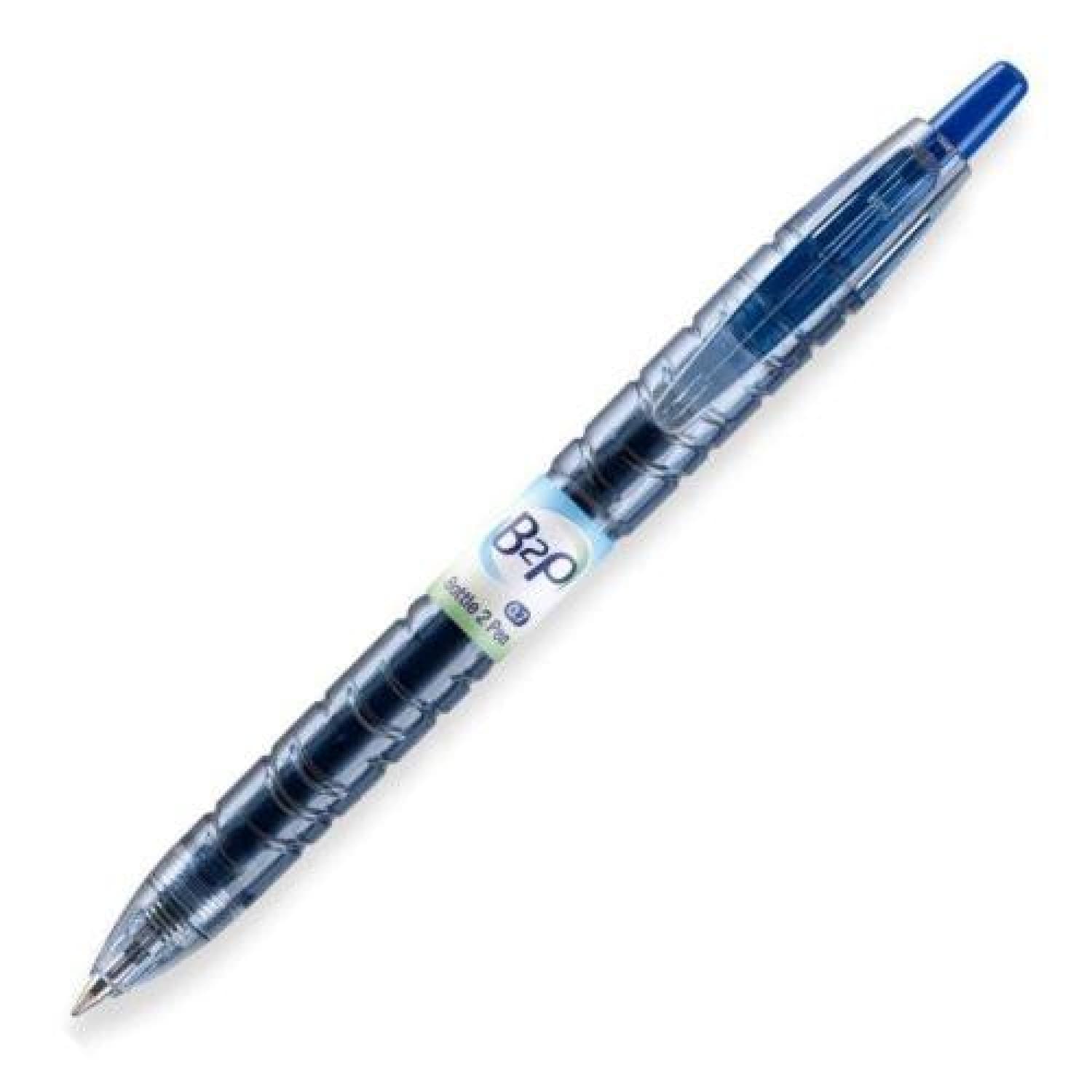 Pilot G2 pens retractable Gel Roller ballpoint Extra Fine 05 pt Black &  Blue Bundle (6)