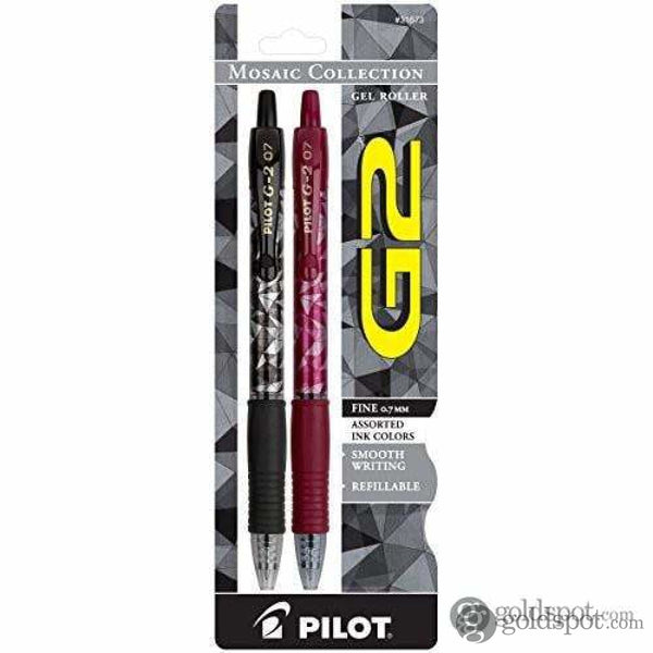 Pilot G2 Mosaics Gel Pens in Assorted Colors - Pack of 2 Gel Pen