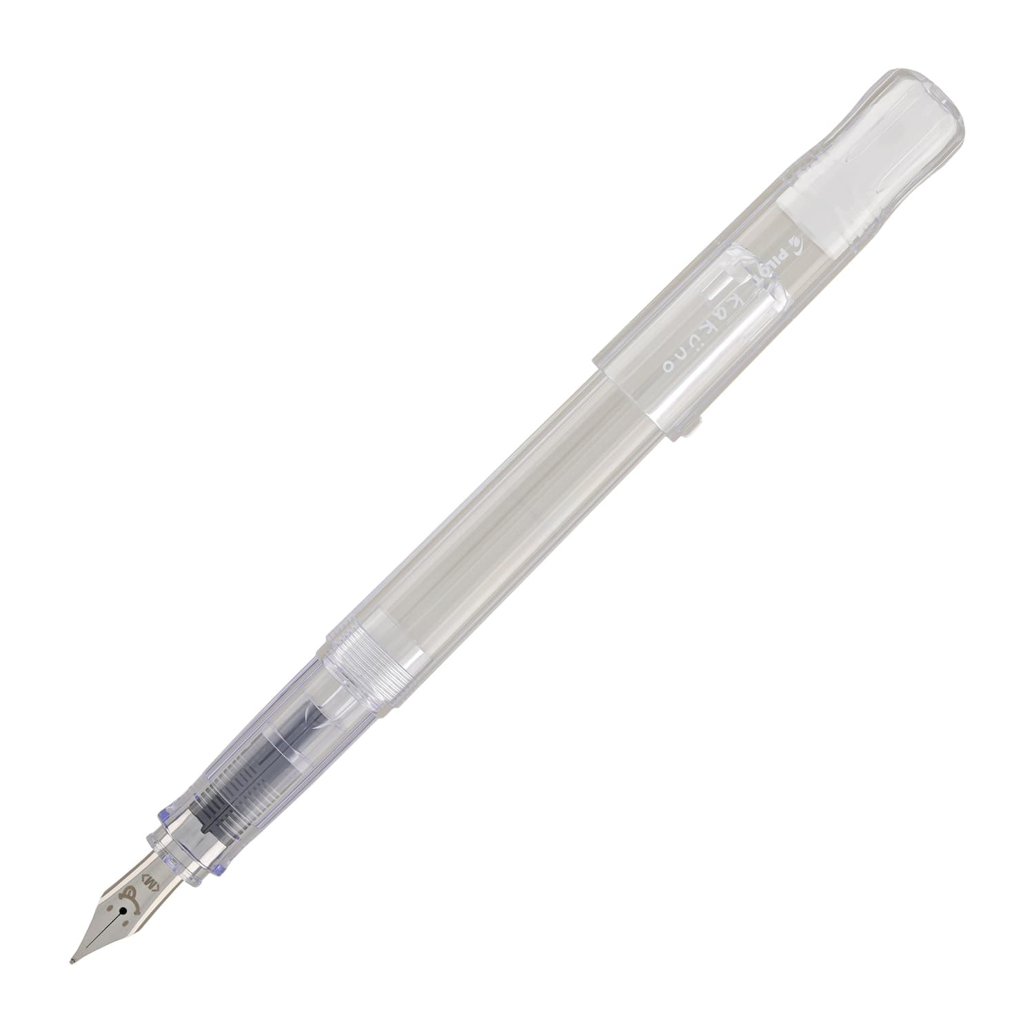 Pilot Kakuno Fountain Pen - Clear - Extra Fine Nib