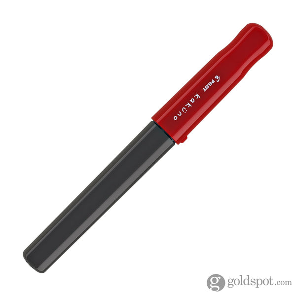 Pilot Kakuno Fountain Pen in Red/Grey - Medium Point Fountain Pen