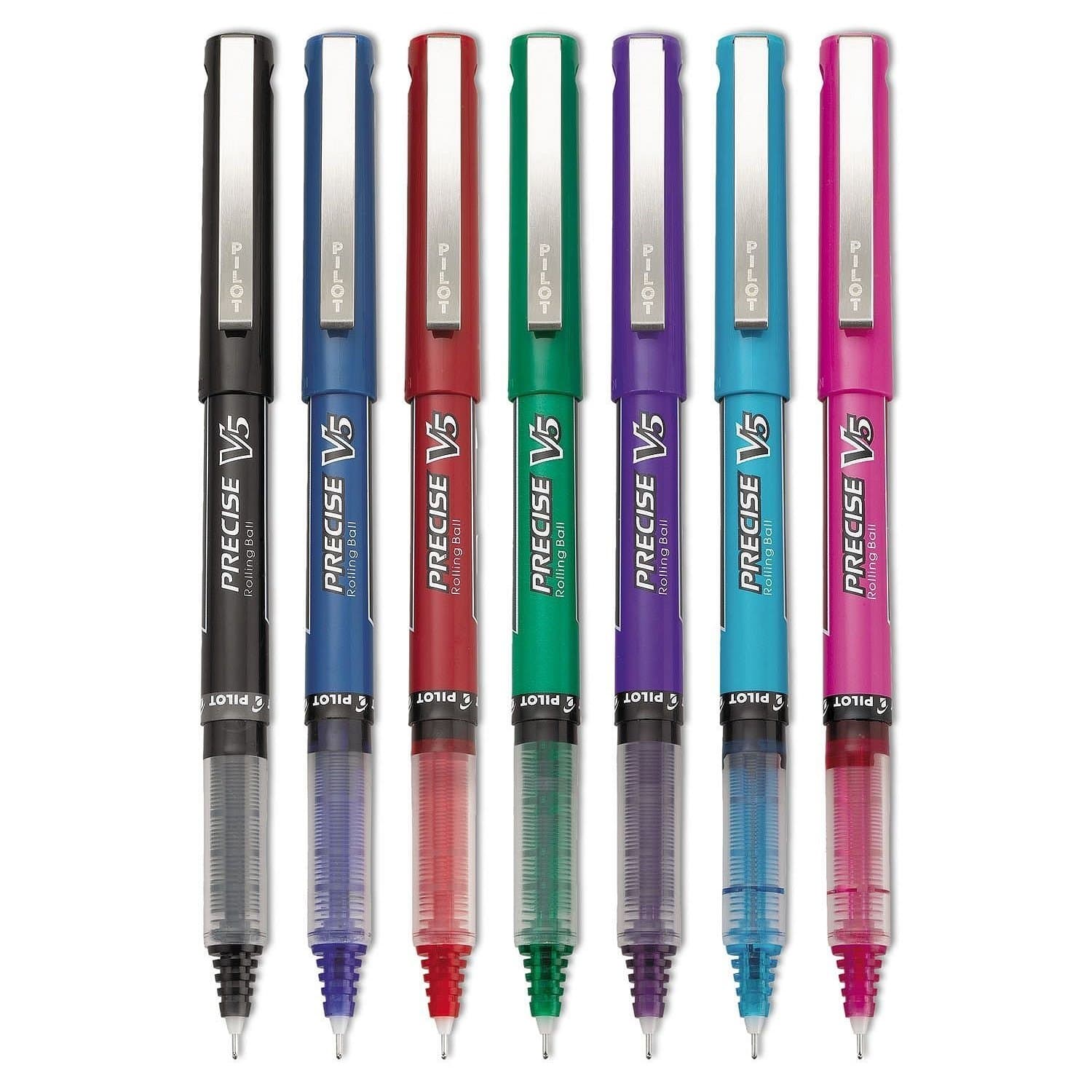 Pilot Precise V5 Rollerball Pens in Assorted Colors Extra Fine