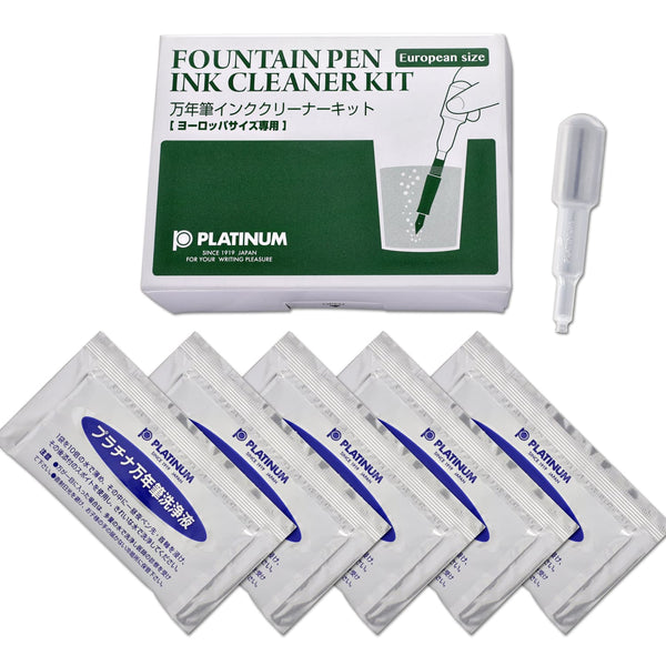 Platinum Fountain Pen Ink Cleaner Kit for European Model Accessory