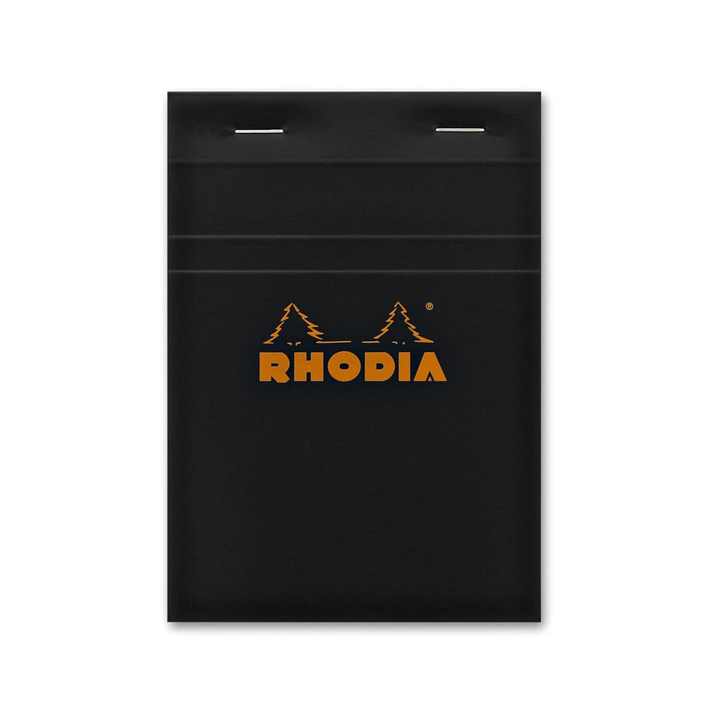 Rhodia No. 13 Staplebound 4 x 6 Graph Paper Notepad in Black Notepad