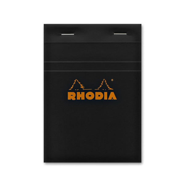 Rhodia No. 13 Staplebound 4 x 6 Graph Paper Notepad in Black Notepad