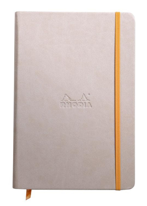 Rhodia Rhodiarama Webbies Lined Paper Notebook in Beige - 5.5 x 8.25 Notebook