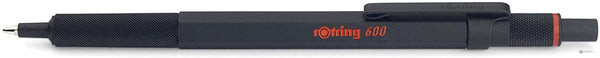 Rotring 600 Series Ballpoint Pen in Black Ballpoint Pen