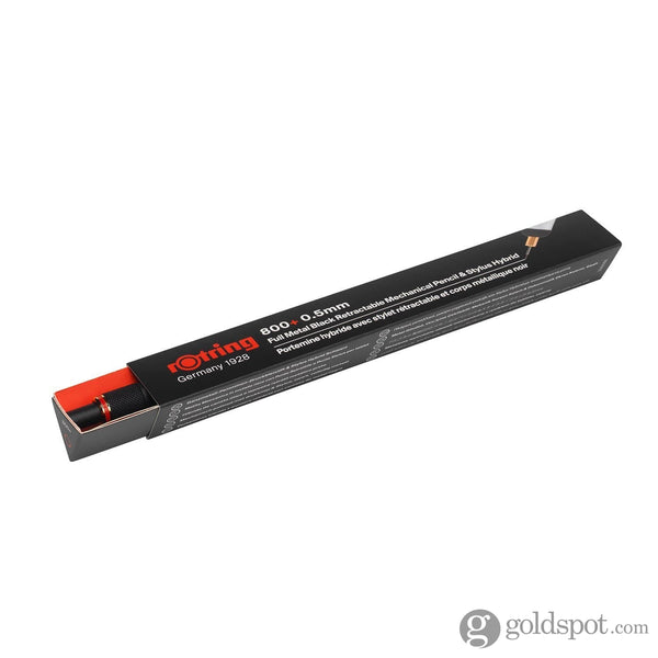 Rotring 800 Mechanical Pencil in Black with Stylus Hybrid - 0.5mm Mechanical Pencil