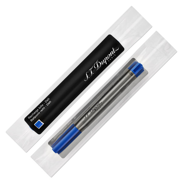 S.T. Dupont Ballpoint Pen Refill in Blue - Medium Point Ballpoint Pen Refill