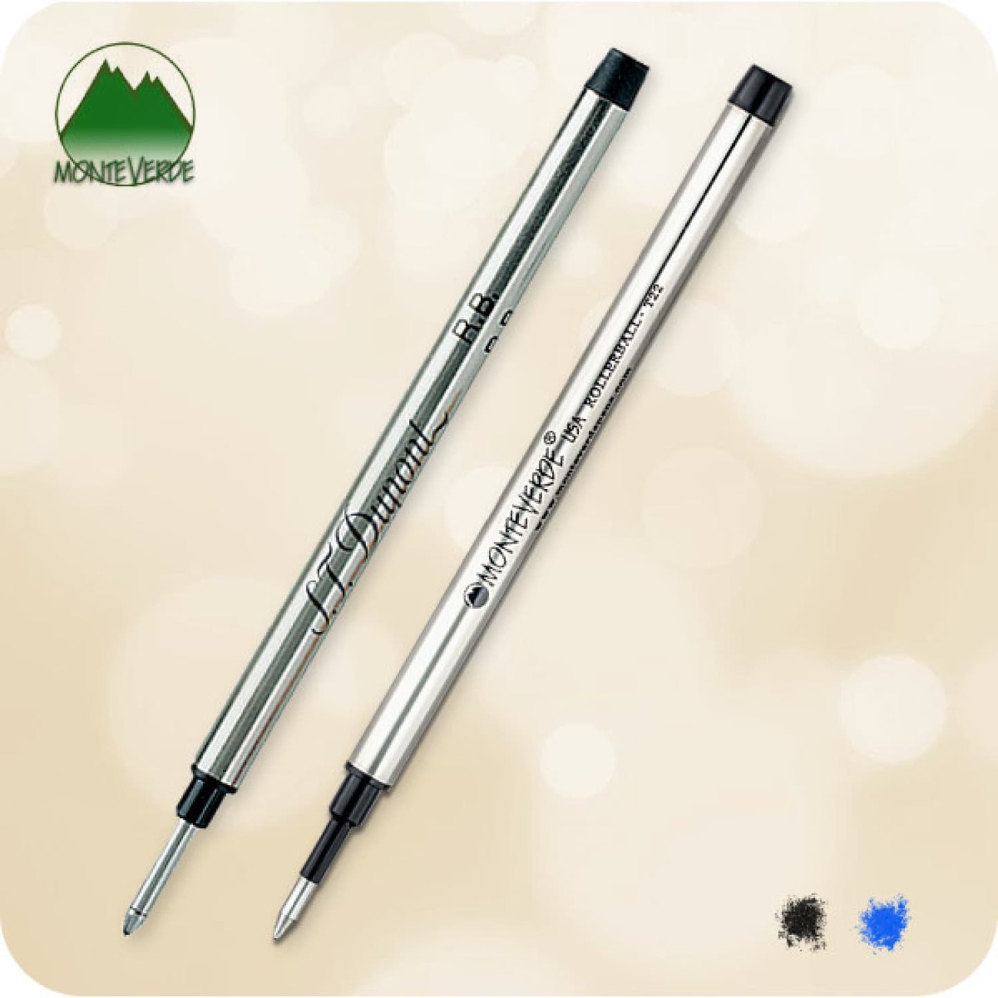 S.T. Dupont Rollerball Refill in Black - Fine Point by Monteverde Rollerball Refill