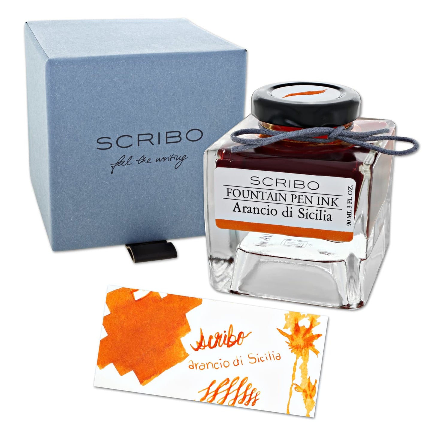 Scribo Bottled Ink in Arancio Di Sicilia - 90mL Bottled Ink