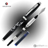 Sheaffer 3 Friends of Winter Fountain Pen in Gloss Black Plum - Medium Point Fountain Pen