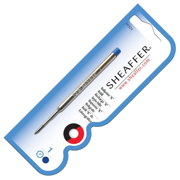 Sheaffer K Type Ballpoint Pen Refill in Blue - Fine Point Ballpoint Pen Refill