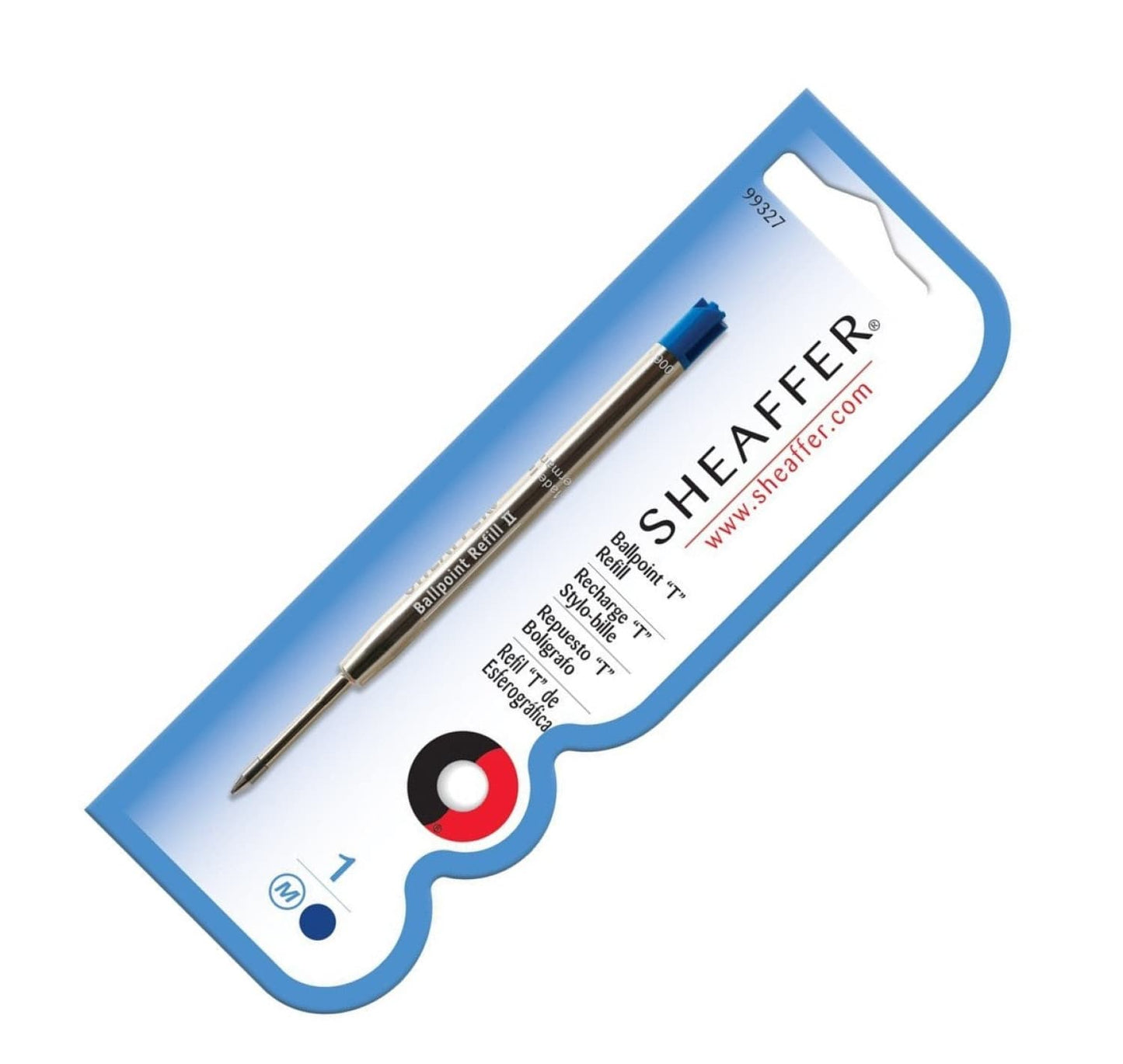 Sheaffer T Type Ballpoint Pen Refill in Blue Ballpoint Pen Refill