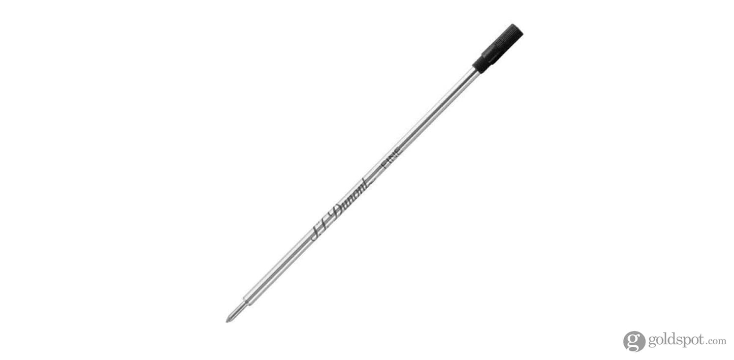 ST Dupont Ballpoint Pen Refill in Black Fine Ballpoint Pen Refill