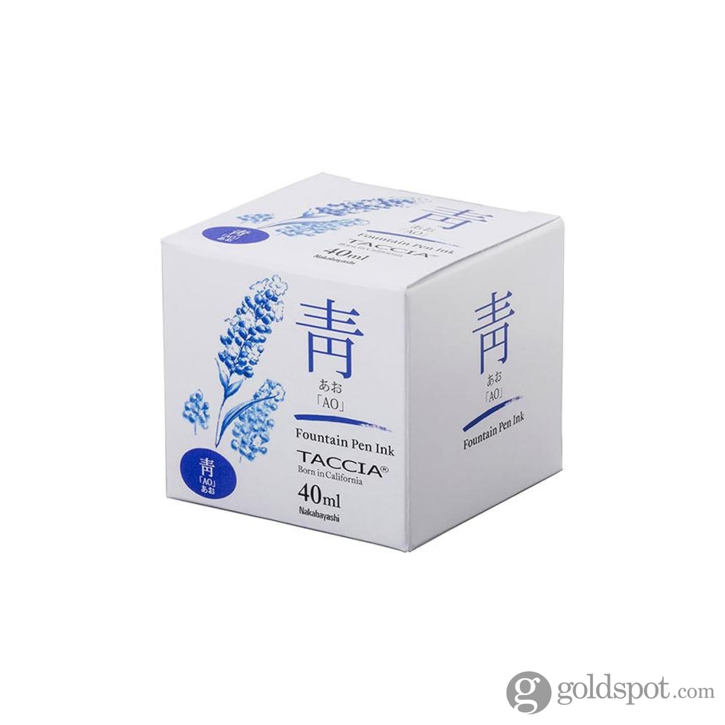 Taccia Bottled Ink in Ao Blue - 40 mL Bottled Ink