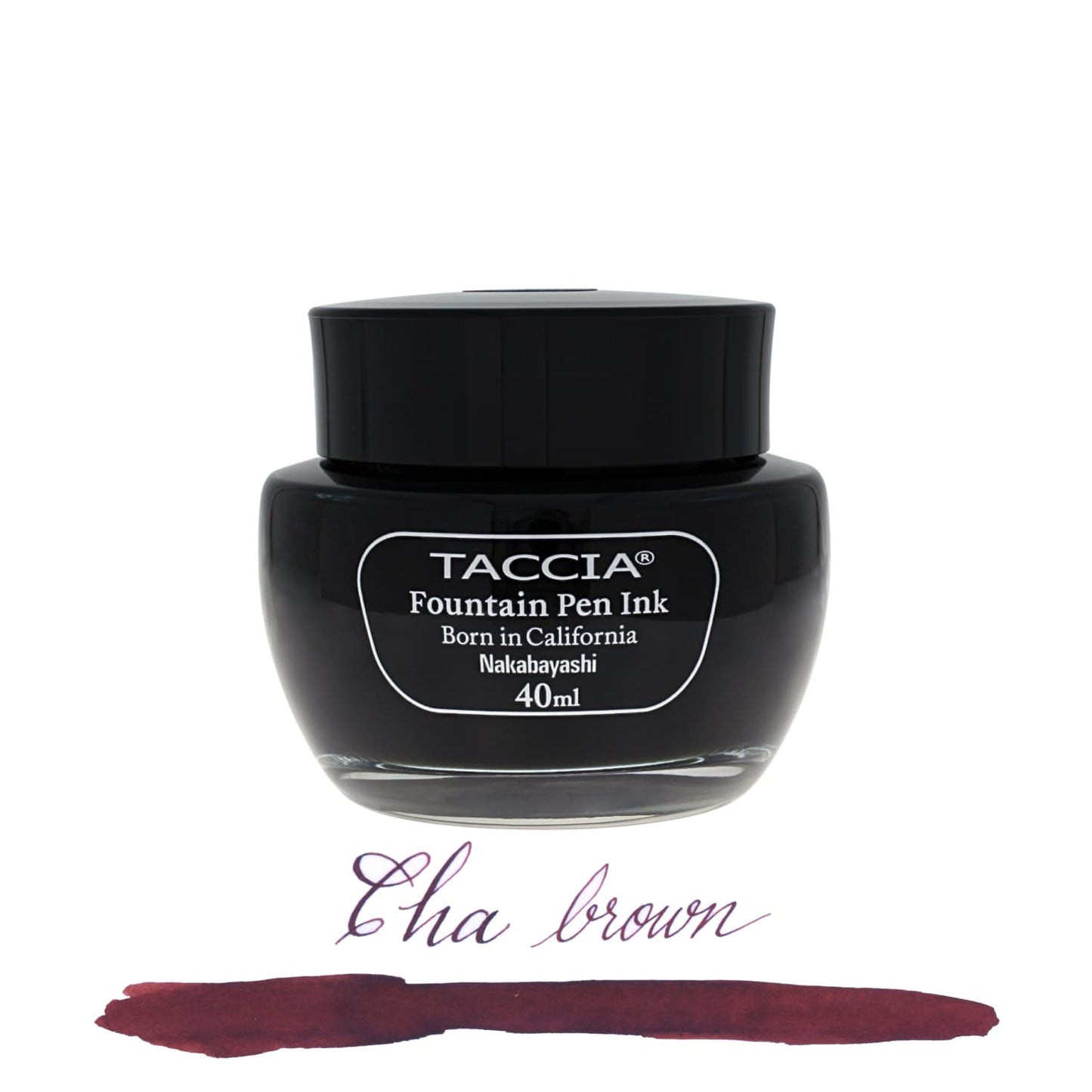 Taccia Bottled Ink in Cha Brown - 40 mL Bottled Ink