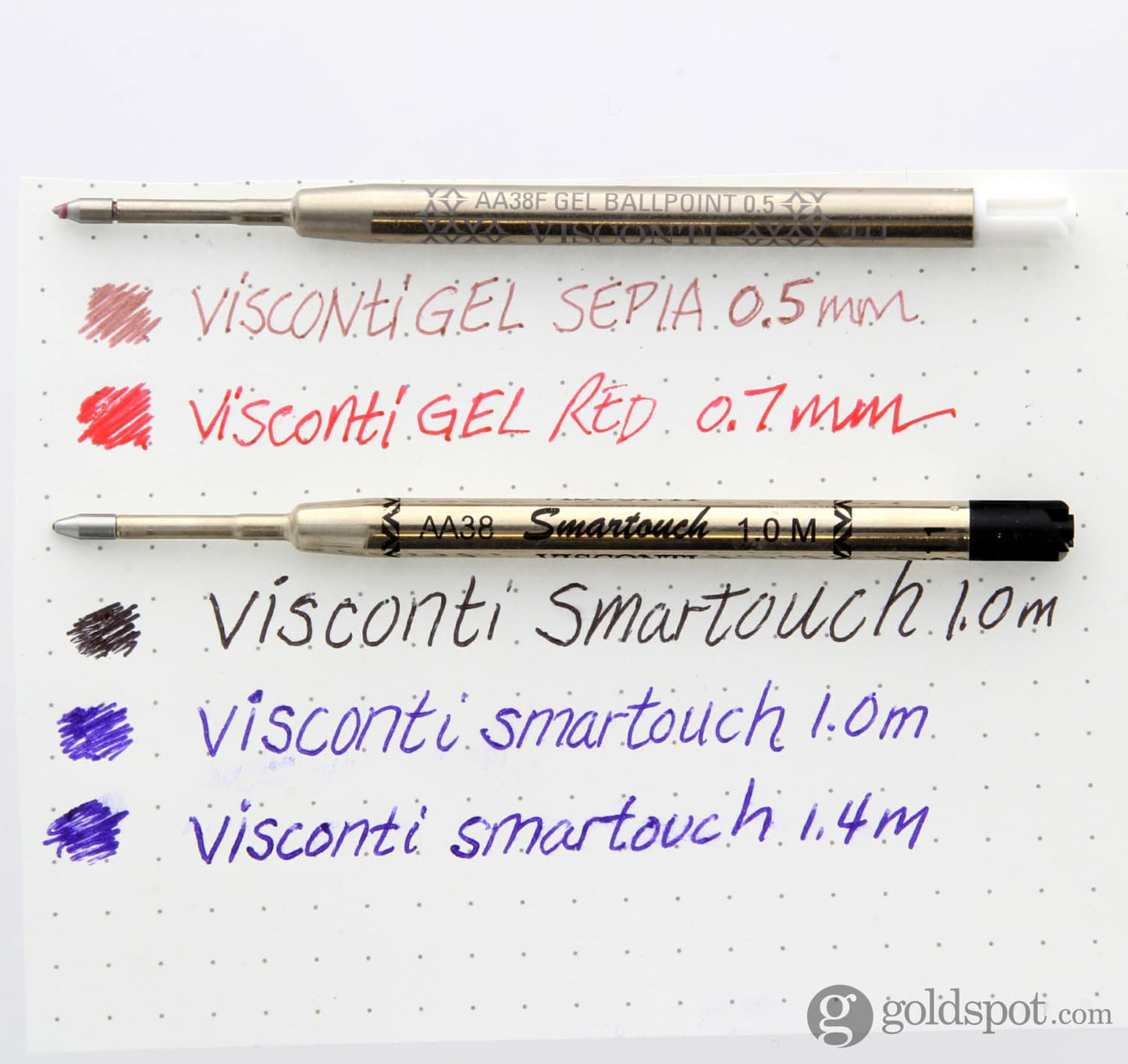 Visconti Smartouch Ballpoint Pen Refill in Black - 1.0mm Ballpoint Pen Refill