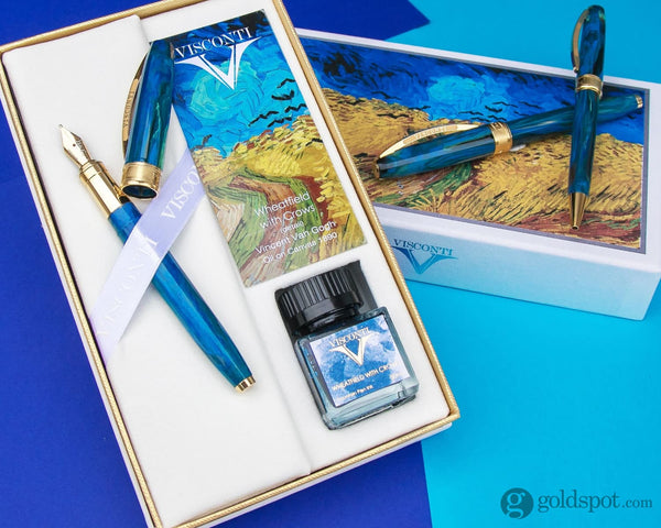 Visconti Van Gogh Rollerball Pen in Wheatfield with Crows - Special Edition Rollerball Pen