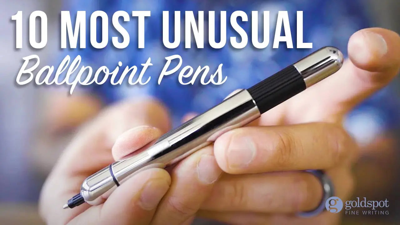 10 Most Unusual Ballpoint Pens - Goldspot Pens