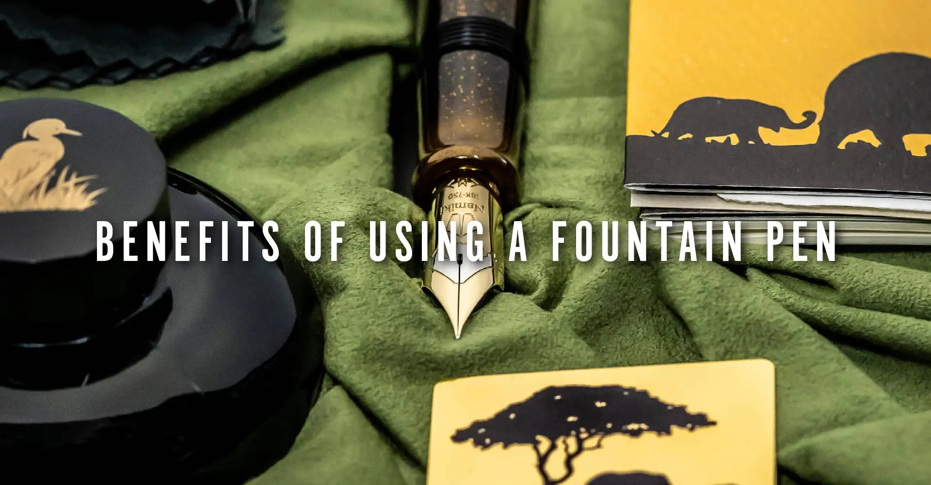 Benefits Of Using A Fountain Pen - Goldspot Pens