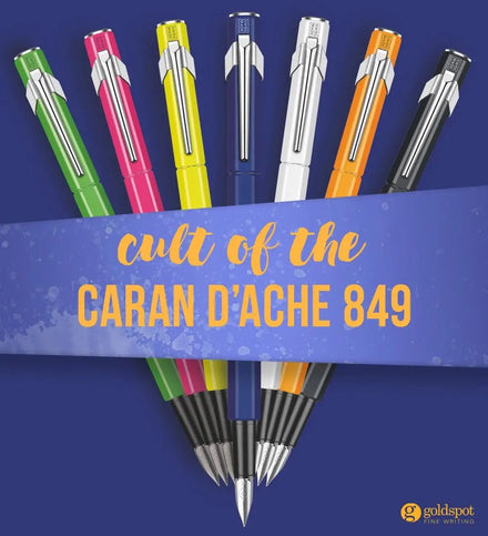 Cult of the Caran d’Ache 849 Pen