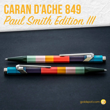 Caran d’Ache 849 x Paul Smith 3 Pen Collection