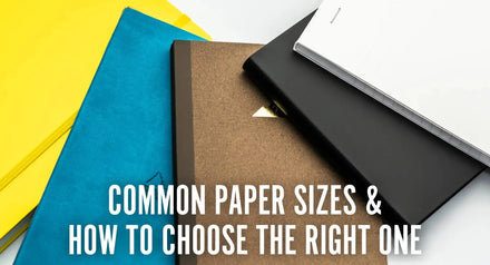 Common Paper Sizes & How to Choose the Right