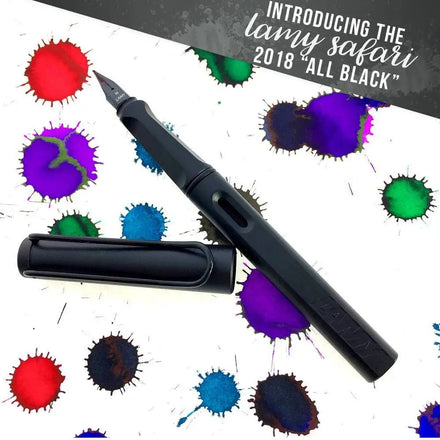 Introducing the Lamy Safari 2018 All Black Special Edition